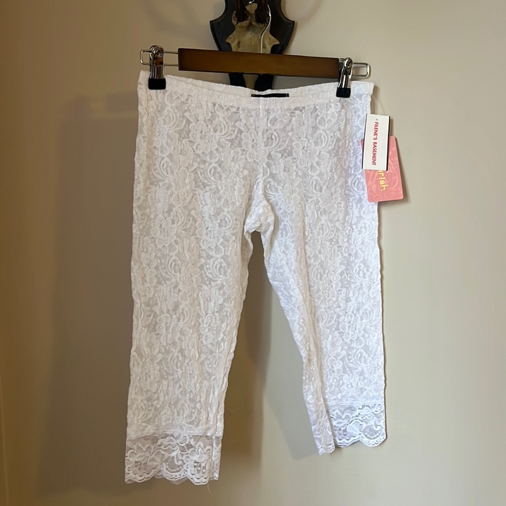 Transparent Lace Leggings